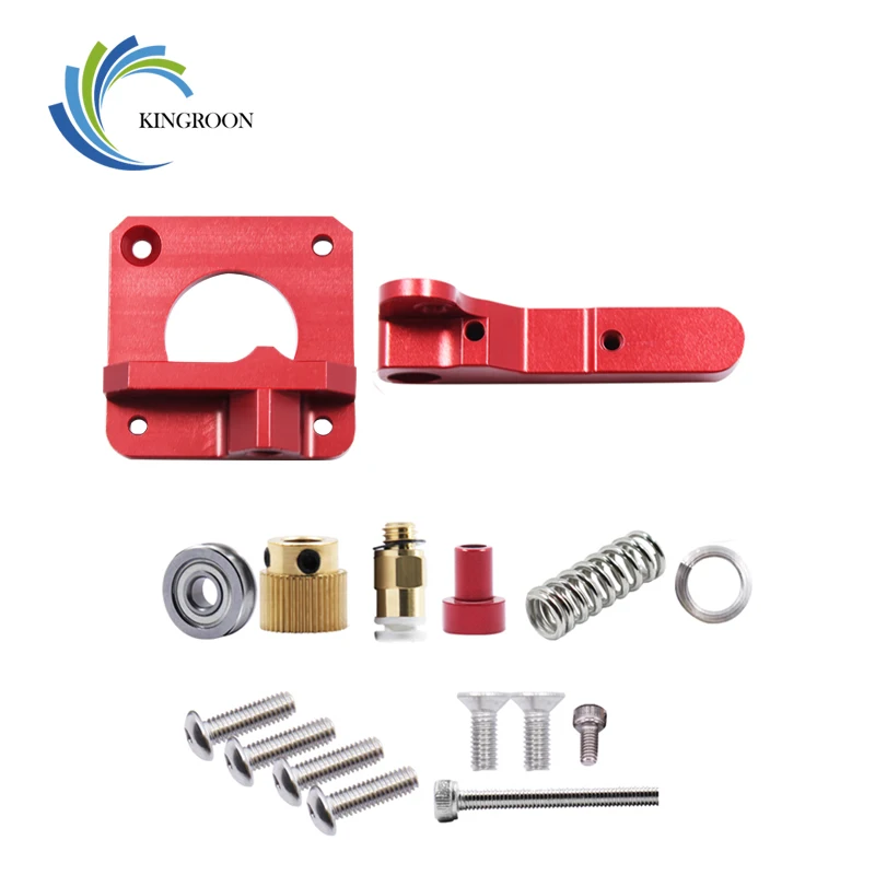 KINGROON Upgrade MK8 Red Remote Extruder For 3D Printer Full Metal Extruder Bowden Right Left Hand 1.75 Filament 3D Printer Part
KINGROON Upgrade MK8 Red Remote Extruder For 3D Printer Full Metal Extruder Bowden Right Left Hand 1.75 Filament 3D Printer Part
