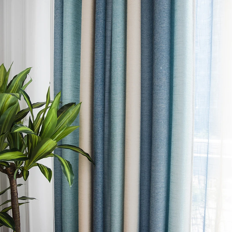 Modern Nordic Colorful Striped Curtains For Living Room Bedroom Blackout Printed Curtain and Tulle Drape Curtains to the Nursery
Modern Nordic Colorful Striped Curtains For Living Room Bedroom Blackout Printed Curtain and Tulle Drape Curtains to the Nursery