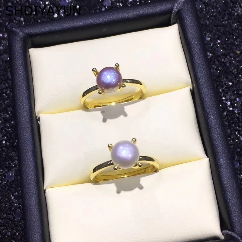 SHDIYAYUN Pearl Ring Natural Freshwater Pearl 925 Sterling Silver Simplicity 925 Ring Jewelry For Women Wholesale Lots Bulk
SHDIYAYUN Pearl Ring Natural Freshwater Pearl 925 Sterling Silver Simplicity 925 Ring Jewelry For Women Wholesale Lots Bulk