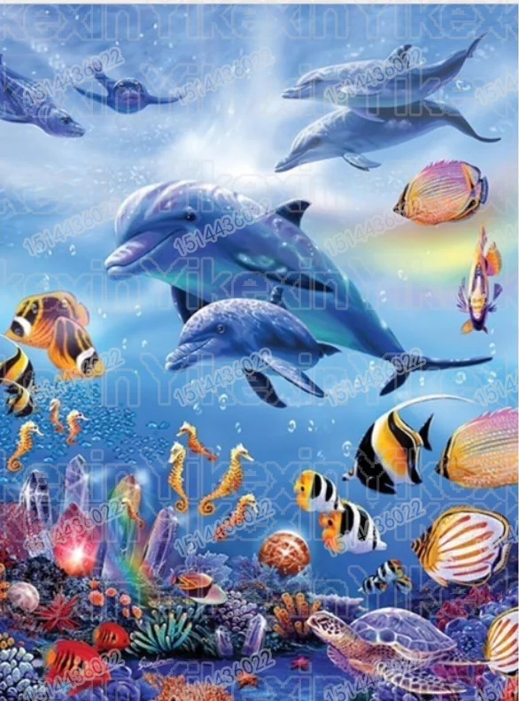 Diamond Embroidery Seabed Animals Picture Of Rhinestone Full Round Diamond Painting Cross Stitch Dolphin Kit Home Decor
Diamond Embroidery Seabed Animals Picture Of Rhinestone Full Round Diamond Painting Cross Stitch Dolphin Kit Home Decor