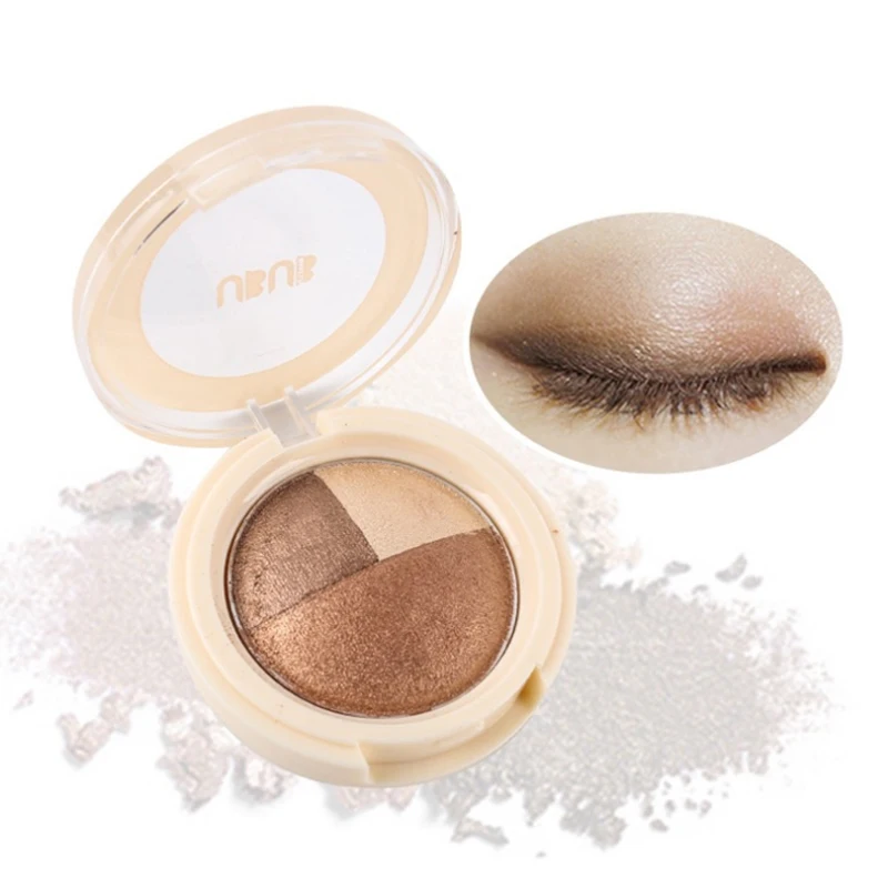 3 kinds of color flash metallic nude smoked eye shadow waterproof natural make-up palette
3 kinds of color flash metallic nude smoked eye shadow waterproof natural make-up palette