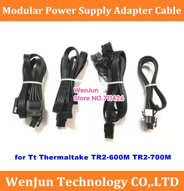 6pin SATA / 6pin IDE / 6pin dual 6+2pin / 6pin 6+2pin modular Power supply cable for Tt Thermaltake TR2-600M TR2-700M
6pin SATA / 6pin IDE / 6pin dual 6+2pin / 6pin 6+2pin modular Power supply cable for Tt Thermaltake TR2-600M TR2-700M
