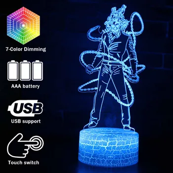 3D illusion LED Action Figure Night Light Ghost Rider 7 Colors Changing Luminous Model Toys Lamp For kids Gifts MY140
3D illusion LED Action Figure Night Light Ghost Rider 7 Colors Changing Luminous Model Toys Lamp For kids Gifts MY140