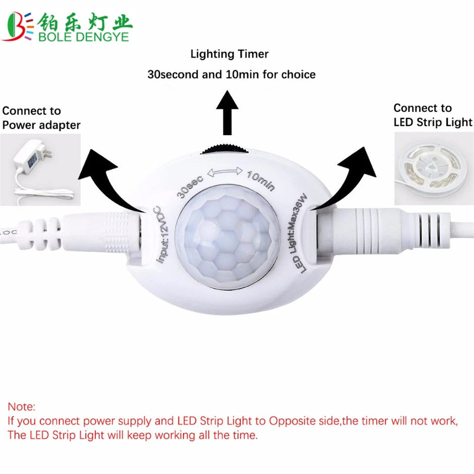 1.5M PIR Sensor LED Strip 12V Motion Sensor Under Cabinet Light Kitchen Lighting Cupboard Closet Bed Room Light Strip Lamp
1.5M PIR Sensor LED Strip 12V Motion Sensor Under Cabinet Light Kitchen Lighting Cupboard Closet Bed Room Light Strip Lamp
