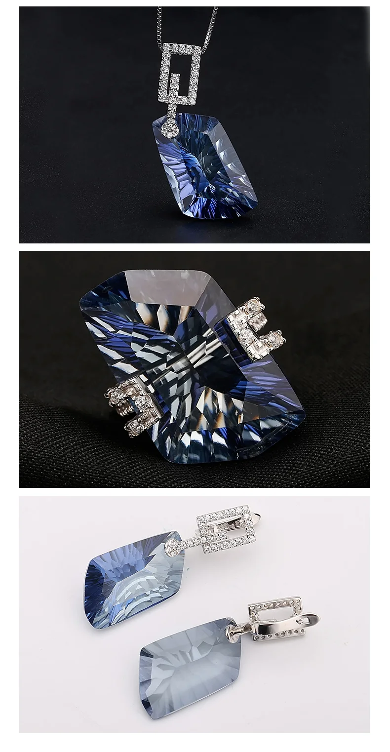 Blue Mystic Quartz Geometric Jewelry Sets HTB1v3fpKkCWBuNjy0Faq6xUlXXac.jpg - Blue Mystic Quartz Geometric Jewelry Sets