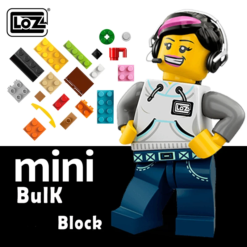 DIY MOC loz mini size whosesale factory price bulk building blocks good choice children's enlightenment toys for children gifts
DIY MOC loz mini size whosesale factory price bulk building blocks good choice children's enlightenment toys for children gifts