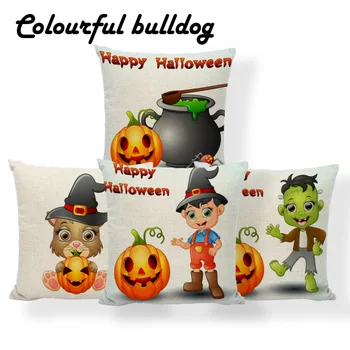 Happy Halloween Pumpkin Cushion Cover Horror Trick Treat Pillows Vintage Farmhouse Home Decor Throw Pillow Cushion Large Linen
Happy Halloween Pumpkin Cushion Cover Horror Trick Treat Pillows Vintage Farmhouse Home Decor Throw Pillow Cushion Large Linen