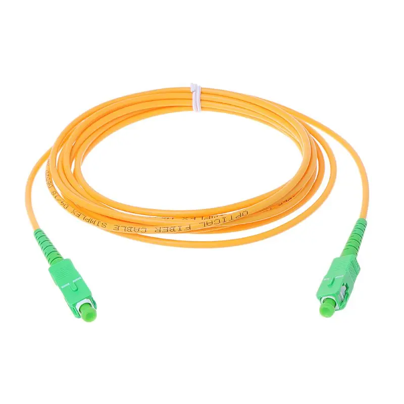 SC/APC-SC/APC-SM 3mm Fiber Optic Jumper Cable Single Mode Extension Patch Cord W-store D24_A
SC/APC-SC/APC-SM 3mm Fiber Optic Jumper Cable Single Mode Extension Patch Cord W-store D24_A