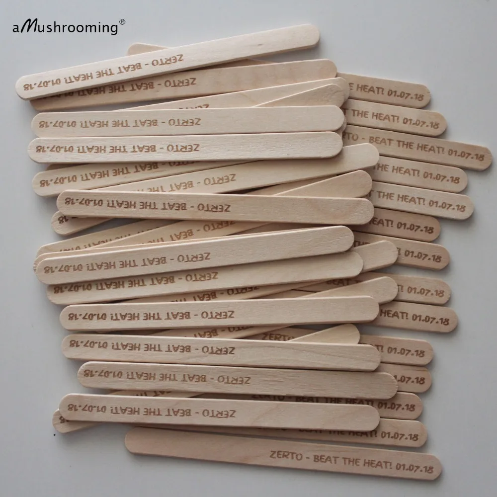 x50 Laser Engraved Party Decoration Flat Ice Cream Stick, Rice Crispy Pop Sticks, Mini Candy Apple Sticks can customized
x50 Laser Engraved Party Decoration Flat Ice Cream Stick, Rice Crispy Pop Sticks, Mini Candy Apple Sticks can customized