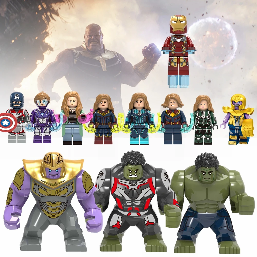 Legoing Marvel Avengers4 Endgame Hulk Thanos Captain America Ironman Super Heroes Figure Thor Marvel Avengers 4 Endgame Legoings
Legoing Marvel Avengers4 Endgame Hulk Thanos Captain America Ironman Super Heroes Figure Thor Marvel Avengers 4 Endgame Legoings