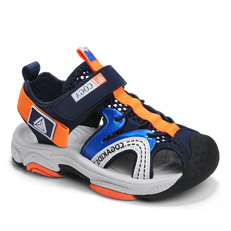 Kids Summer Beach Shoes PU Leather+Mesh Casual Sandals Closed Toe Slip-resistant Teenage Girls Boys Sports Shoes Size 26-38
Kids Summer Beach Shoes PU Leather+Mesh Casual Sandals Closed Toe Slip-resistant Teenage Girls Boys Sports Shoes Size 26-38
