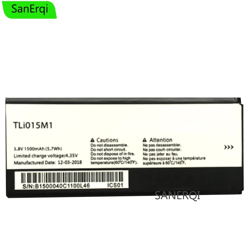 10PCS / LOT TLi015m1 battery for Alcatel One Touch Pixi 4 4034A PIXI 4 4034F 4034A 4034X 4034D 500mAh High Quality
10PCS / LOT TLi015m1 battery for Alcatel One Touch Pixi 4 4034A PIXI 4 4034F 4034A 4034X 4034D 500mAh High Quality