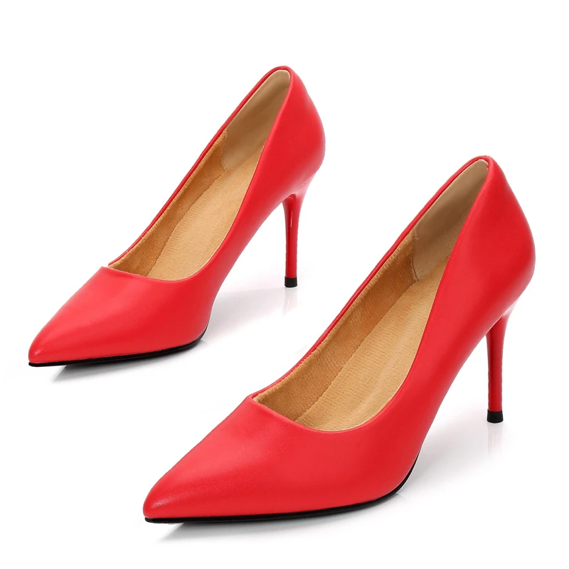 Sexy 8CM High Heels Dress Pumps Shoes For Women Elegant Fashion Party Pointed Toe Wedding Thin Heeled Shoes Plus Size E0013
Sexy 8CM High Heels Dress Pumps Shoes For Women Elegant Fashion Party Pointed Toe Wedding Thin Heeled Shoes Plus Size E0013