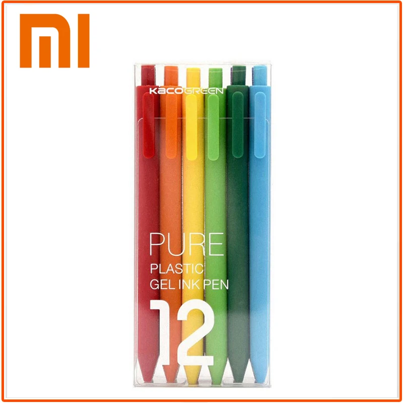 Original Xiaomi KACO Colorful Sign Pens 12 Colors 0.5mm Smooth Switzerland Refill School stationery For xiaomi home smart home
Original Xiaomi KACO Colorful Sign Pens 12 Colors 0.5mm Smooth Switzerland Refill School stationery For xiaomi home smart home