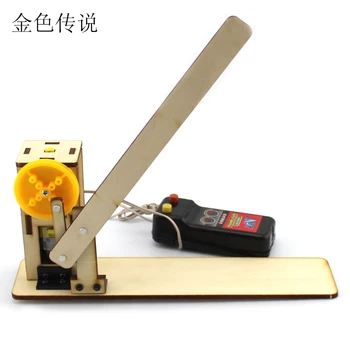 Wire control wooden gateway door kids science toy diy switch control Gateway doors
Wire control wooden gateway door kids science toy diy switch control Gateway doors