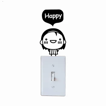KG-170 Cute Happy Little Girl Switch Sticker Cartoon Vinyl Wall Sticker for Kids Room Home Wallpaper
KG-170 Cute Happy Little Girl Switch Sticker Cartoon Vinyl Wall Sticker for Kids Room Home Wallpaper