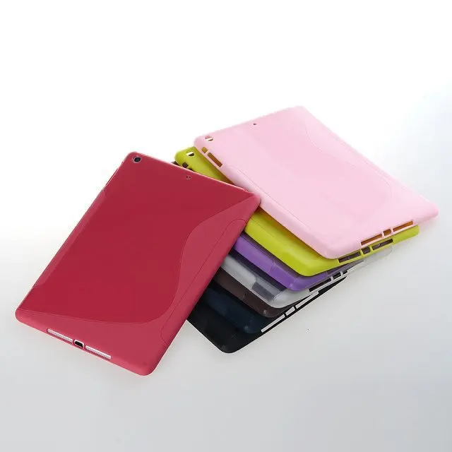 Ultra Slim Soft Silicon Rubber TPU Gel Protector Cover Tablet Protective Pouch Sleeve Shell Case For Apple ipad air ipad 5 9.7"
Ultra Slim Soft Silicon Rubber TPU Gel Protector Cover Tablet Protective Pouch Sleeve Shell Case For Apple ipad air ipad 5 9.7"