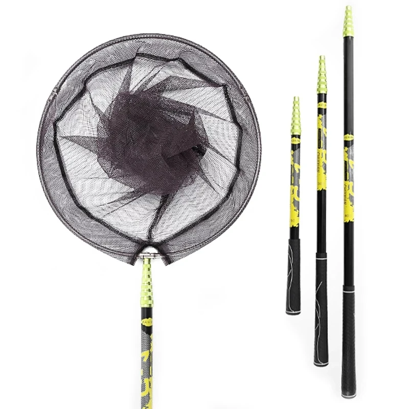 Nylon Fishing Net Collapsible Fish Net Tools Rhombus Mesh Hole Depth Folding Carbon steel fish rod Landing Dip Net carp net
Nylon Fishing Net Collapsible Fish Net Tools Rhombus Mesh Hole Depth Folding Carbon steel fish rod Landing Dip Net carp net