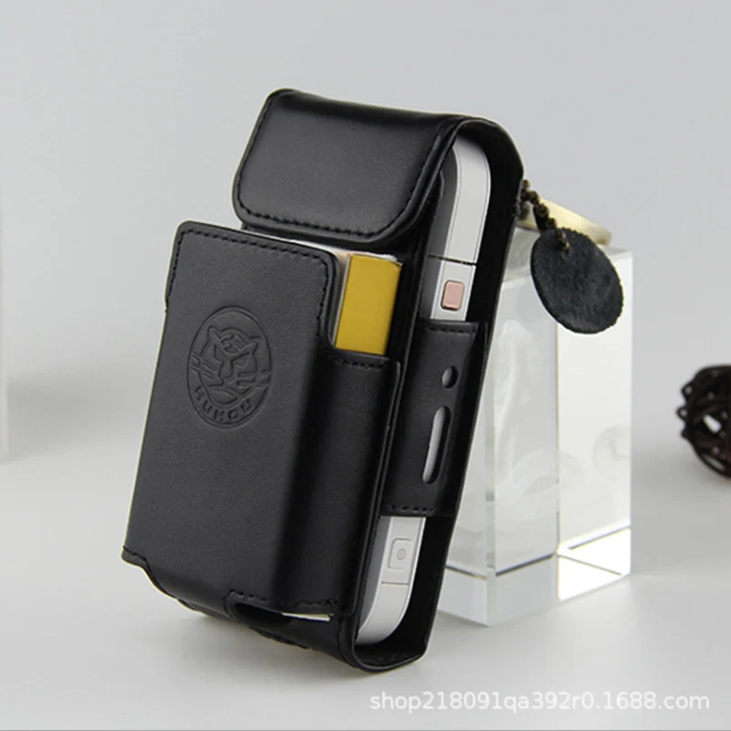 Electronic cigarette leather portable storage bag Special first layer cowhide protective shell Cigarette case For iqos 2.4PLUS
Electronic cigarette leather portable storage bag Special first layer cowhide protective shell Cigarette case For iqos 2.4PLUS