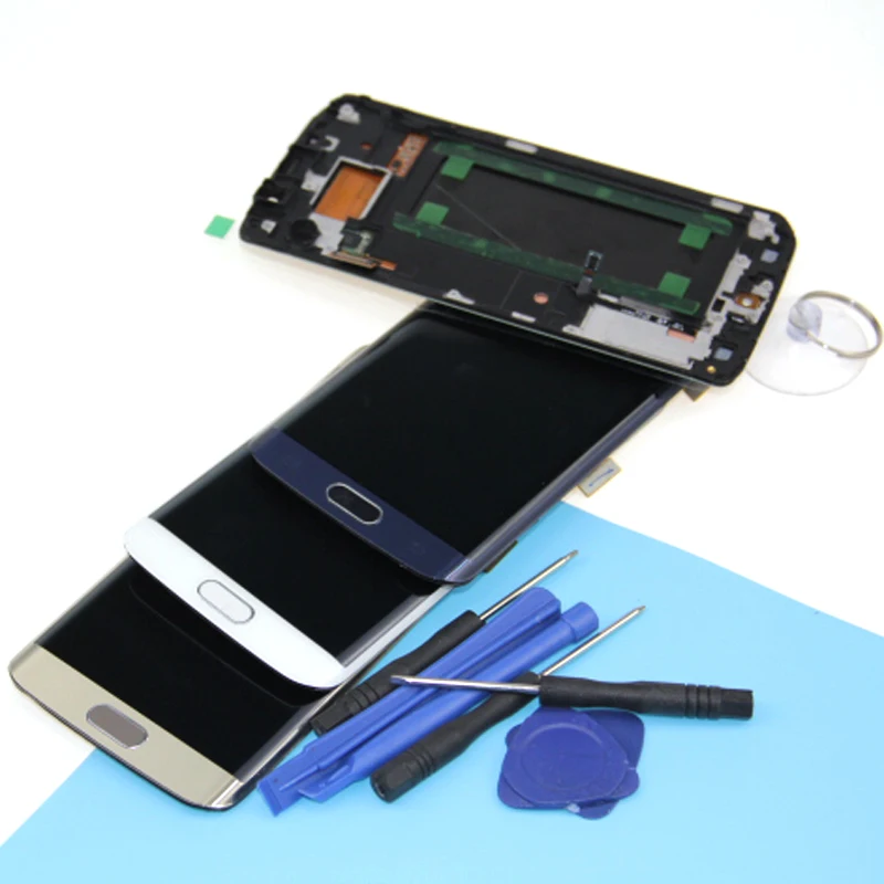 Grade AAA LCD with Frame Replacement for SAMSUNG Galaxy s6 edge Display G925 G925I G925F Touch Screen Digitizer
Grade AAA LCD with Frame Replacement for SAMSUNG Galaxy s6 edge Display G925 G925I G925F Touch Screen Digitizer