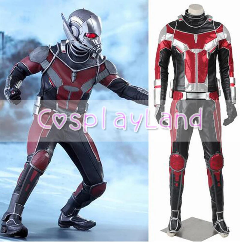 

Ant Man Cosplay Costume Adult Captain America Civil War Superhero Ant-man Costume Carnival Halloween Costumes for Men Custom