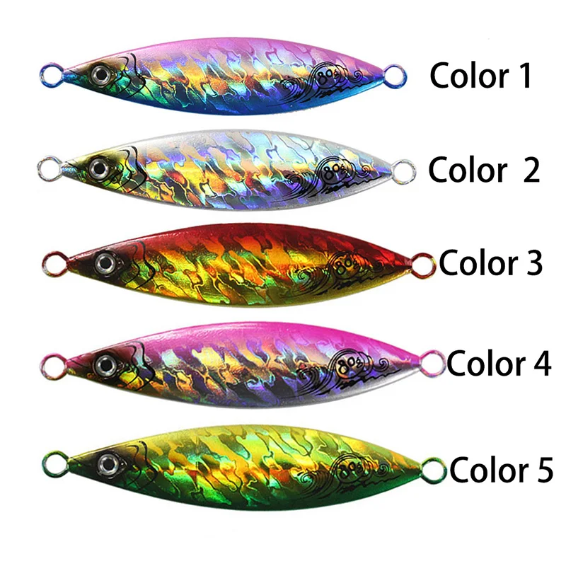 1piece/Lot metal jig fishing lure 20g 30g 40g 60g 80g Slow Jigging Lure Metal Lead Jig Artificial Bait
1piece/Lot metal jig fishing lure 20g 30g 40g 60g 80g Slow Jigging Lure Metal Lead Jig Artificial Bait