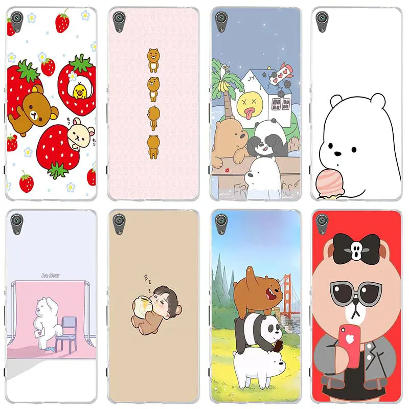 For Sony Xperia E3 E5 T3 M2 M4 M5 XA XZ Z Z1 Z2 Z3 Z4 Z5 Compact Soft TPU Silicon Cell Phone Cases We Bare Ice Bear Panda Style
For Sony Xperia E3 E5 T3 M2 M4 M5 XA XZ Z Z1 Z2 Z3 Z4 Z5 Compact Soft TPU Silicon Cell Phone Cases We Bare Ice Bear Panda Style