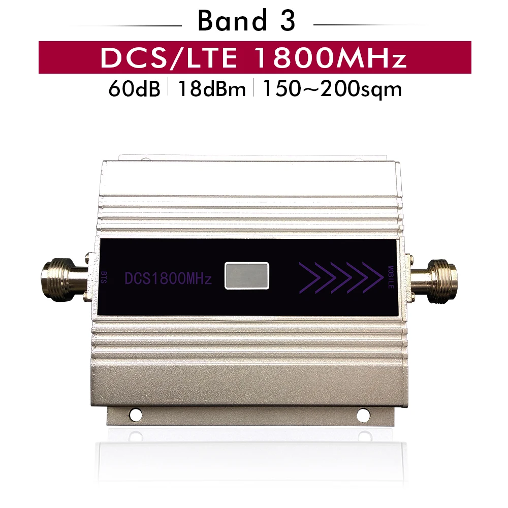 4G LTE DCS 1800 Mobile Signal Booster DCS/LTE 1800 (Band 3) Cell Phone Signal Repeater 4G LTE Network Cellular Signal Amplifier
4G LTE DCS 1800 Mobile Signal Booster DCS/LTE 1800 (Band 3) Cell Phone Signal Repeater 4G LTE Network Cellular Signal Amplifier