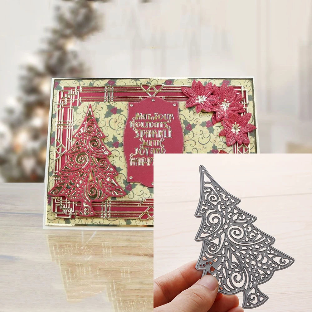 1PC Christmas Tree Pattern Metal Cutting Dies Stencil DIY Scrapbooking Decorative Craft Photo Album Embossing Folder Paper Crad
1PC Christmas Tree Pattern Metal Cutting Dies Stencil DIY Scrapbooking Decorative Craft Photo Album Embossing Folder Paper Crad