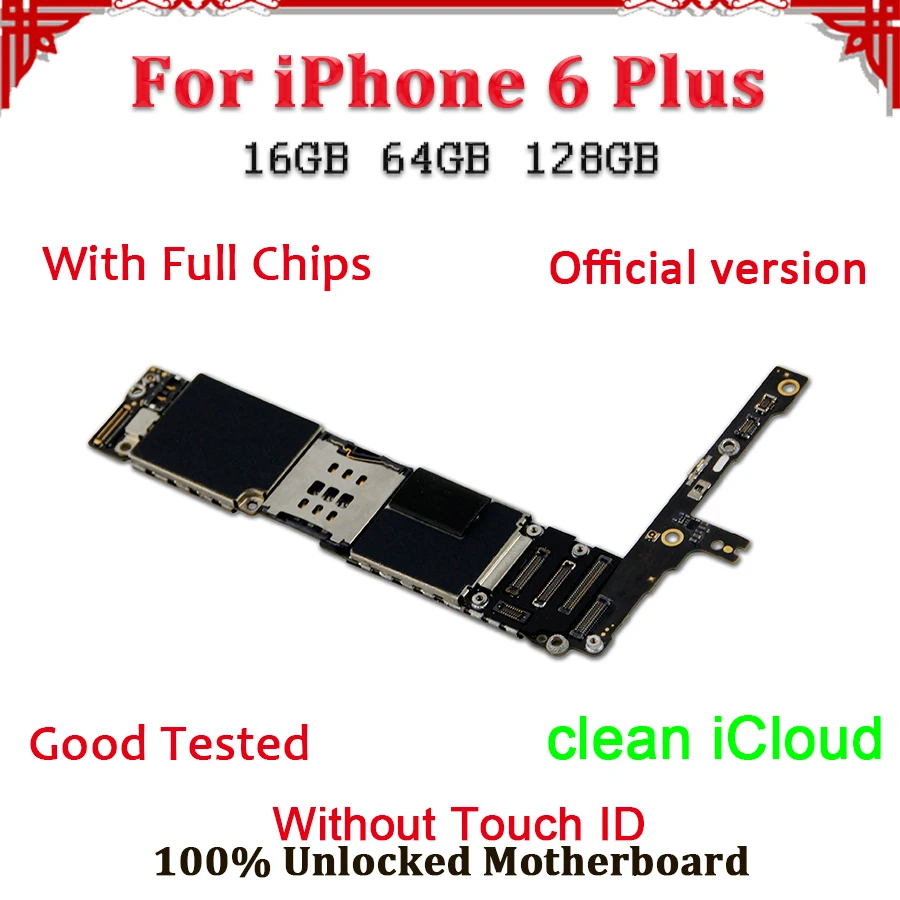 Free Shipping,For iPhone 6 Plus Motherboard Without Touch ID,Replacement For iPhone 6 Plus Mainboard Logic Board With Full Chips
Free Shipping,For iPhone 6 Plus Motherboard Without Touch ID,Replacement For iPhone 6 Plus Mainboard Logic Board With Full Chips