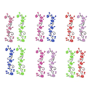 2PCS Flower Rattan 3D Wall Stickers Acrylic Removable Wall Stickers Living Room Bedroom 30 X 100cm Home Decals Home Decor #Z
2PCS Flower Rattan 3D Wall Stickers Acrylic Removable Wall Stickers Living Room Bedroom 30 X 100cm Home Decals Home Decor #Z