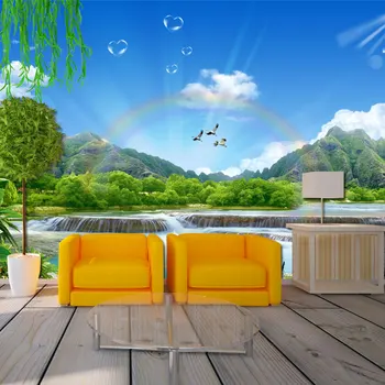 3D blue sky and white clouds nature landscape mural living room bedroom TV background wallpaper
3D blue sky and white clouds nature landscape mural living room bedroom TV background wallpaper