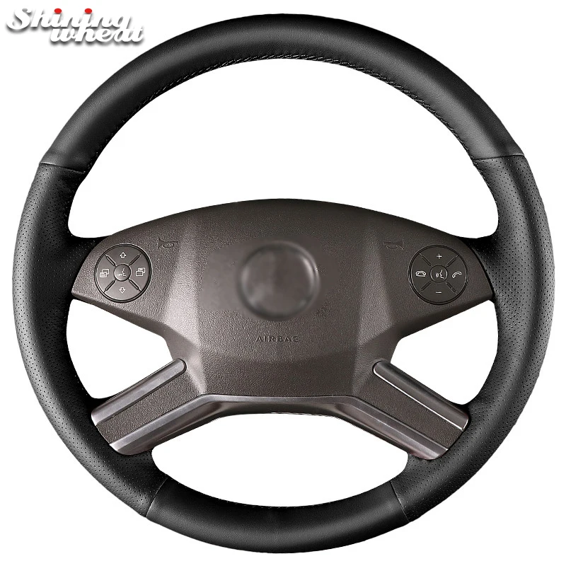 Shining wheat Genuine Leather Car Steering Wheel Cover for Mercedes Benz M-Class 2009-2011 R-Class GL-Class 2010-2012 ML W164
Shining wheat Genuine Leather Car Steering Wheel Cover for Mercedes Benz M-Class 2009-2011 R-Class GL-Class 2010-2012 ML W164