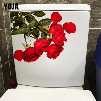 YOJA 23.4*18.2CM Beautiful Red Rose Fashion Home Living Room Wall Stickers Mural Toilet WC Decor T1-0904
YOJA 23.4*18.2CM Beautiful Red Rose Fashion Home Living Room Wall Stickers Mural Toilet WC Decor T1-0904