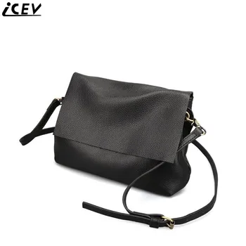 ICEV new small top handle shoulder bags multi-storey 100% genuine leather women messenger bags soft black cover bag cow leather
ICEV new small top handle shoulder bags multi-storey 100% genuine leather women messenger bags soft black cover bag cow leather