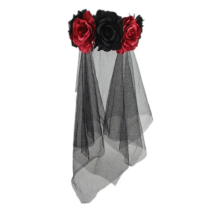 Red Rose Flower Hairbands Crown Headwreath Headwear Woman Party Hair Accessories Halloween Christmas Tiara Hairband Dropshipping
Red Rose Flower Hairbands Crown Headwreath Headwear Woman Party Hair Accessories Halloween Christmas Tiara Hairband Dropshipping