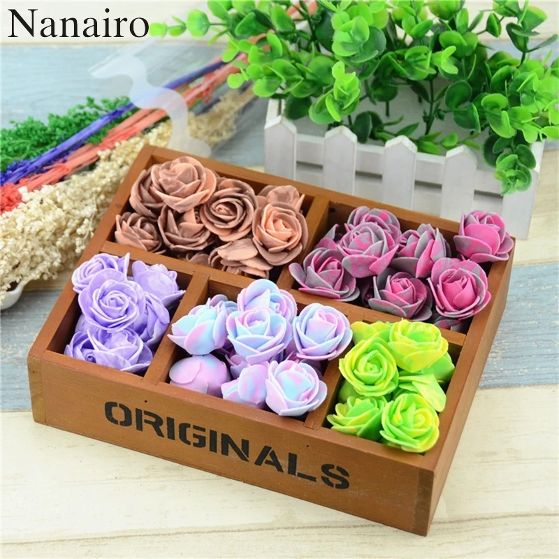 50PCS/Bag 3cm Cheap Mini PE Foam Rose Artificial Flower Head Scrapbooking Handmade DIY Wedding Home Decoration Fake Flowers
50PCS/Bag 3cm Cheap Mini PE Foam Rose Artificial Flower Head Scrapbooking Handmade DIY Wedding Home Decoration Fake Flowers