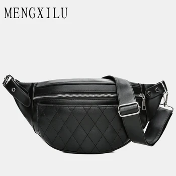 MENGXILU Luxury Women Bag Hight Quality Leather Waist Bags Female Chest Fanny Waist Pack Belt Bags Handbags Women Famous Brands
MENGXILU Luxury Women Bag Hight Quality Leather Waist Bags Female Chest Fanny Waist Pack Belt Bags Handbags Women Famous Brands