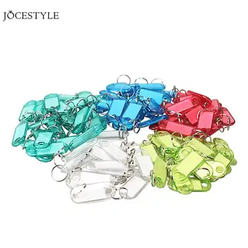 60pcs Plastic Key Tags Keychain Colorful Frosted Name Tags Memory Sticks Luggage ID Bag Label Key Tags Keychain Random Color
60pcs Plastic Key Tags Keychain Colorful Frosted Name Tags Memory Sticks Luggage ID Bag Label Key Tags Keychain Random Color