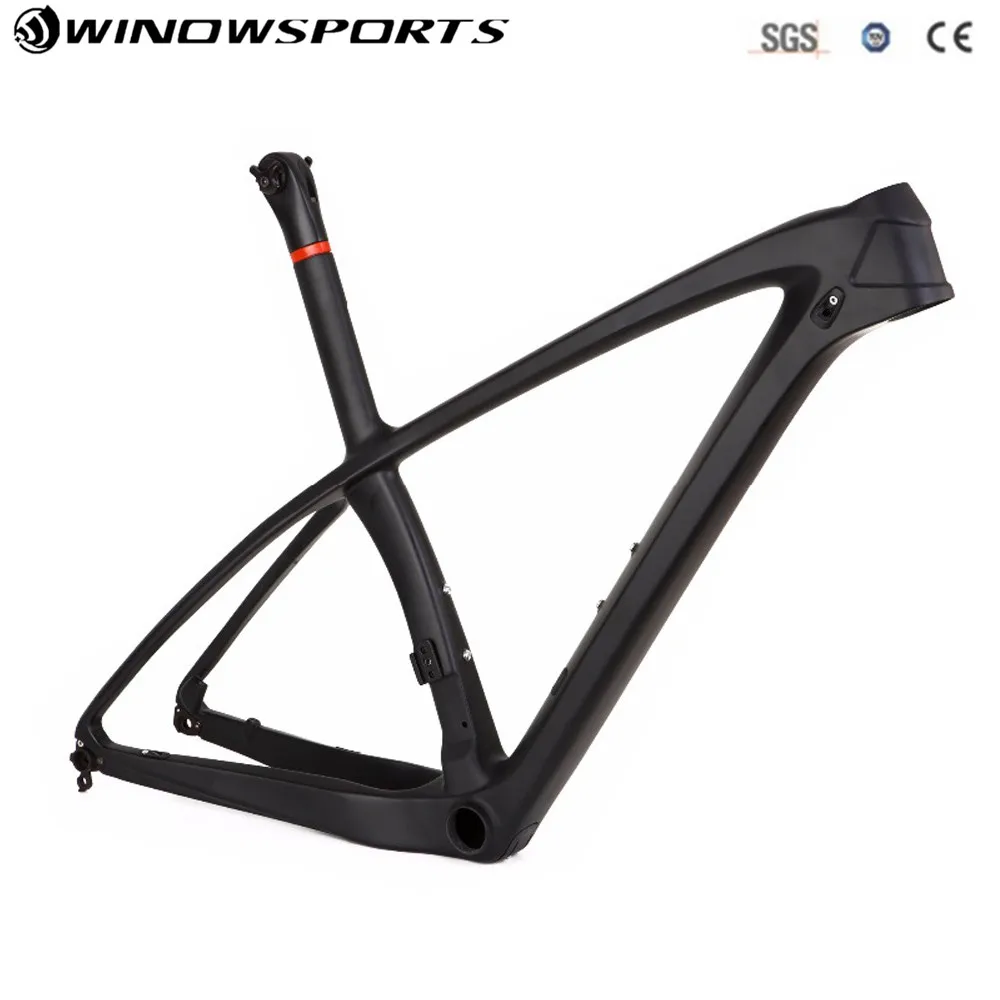 27.5er Carbon Mountain Bike Frame 142x12 axle thru MTB carbon frame 27.5ER size S/M/L disc carbon mtb frame 
27.5er Carbon Mountain Bike Frame 142x12 axle thru MTB carbon frame 27.5ER size S/M/L disc carbon mtb frame