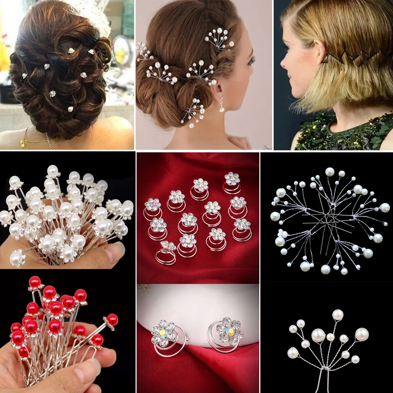 Simulate Pearl Hairpins Barrettes Ponytail Holder Girls Flower Wedding Bridal Hair Pins Hair Accessories Hairwear Hair Clips 
Simulate Pearl Hairpins Barrettes Ponytail Holder Girls Flower Wedding Bridal Hair Pins Hair Accessories Hairwear Hair Clips