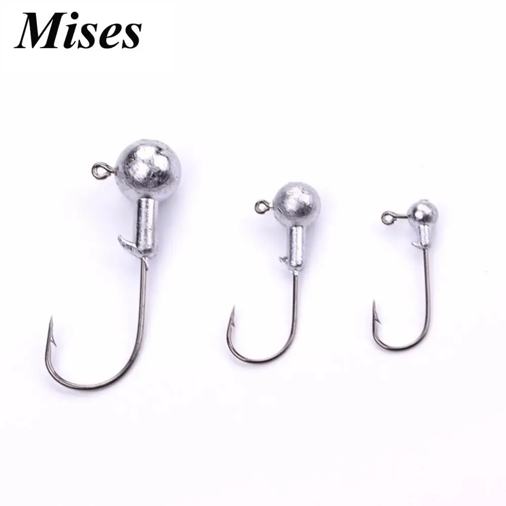 Mises 1g~10g Natural-Color Lead Head Overturned Fishing Hook Soft Bait Special Jig Hook Weever Universal Fishhook Fishing Tackle
Mises 1g~10g Natural-Color Lead Head Overturned Fishing Hook Soft Bait Special Jig Hook Weever Universal Fishhook Fishing Tackle