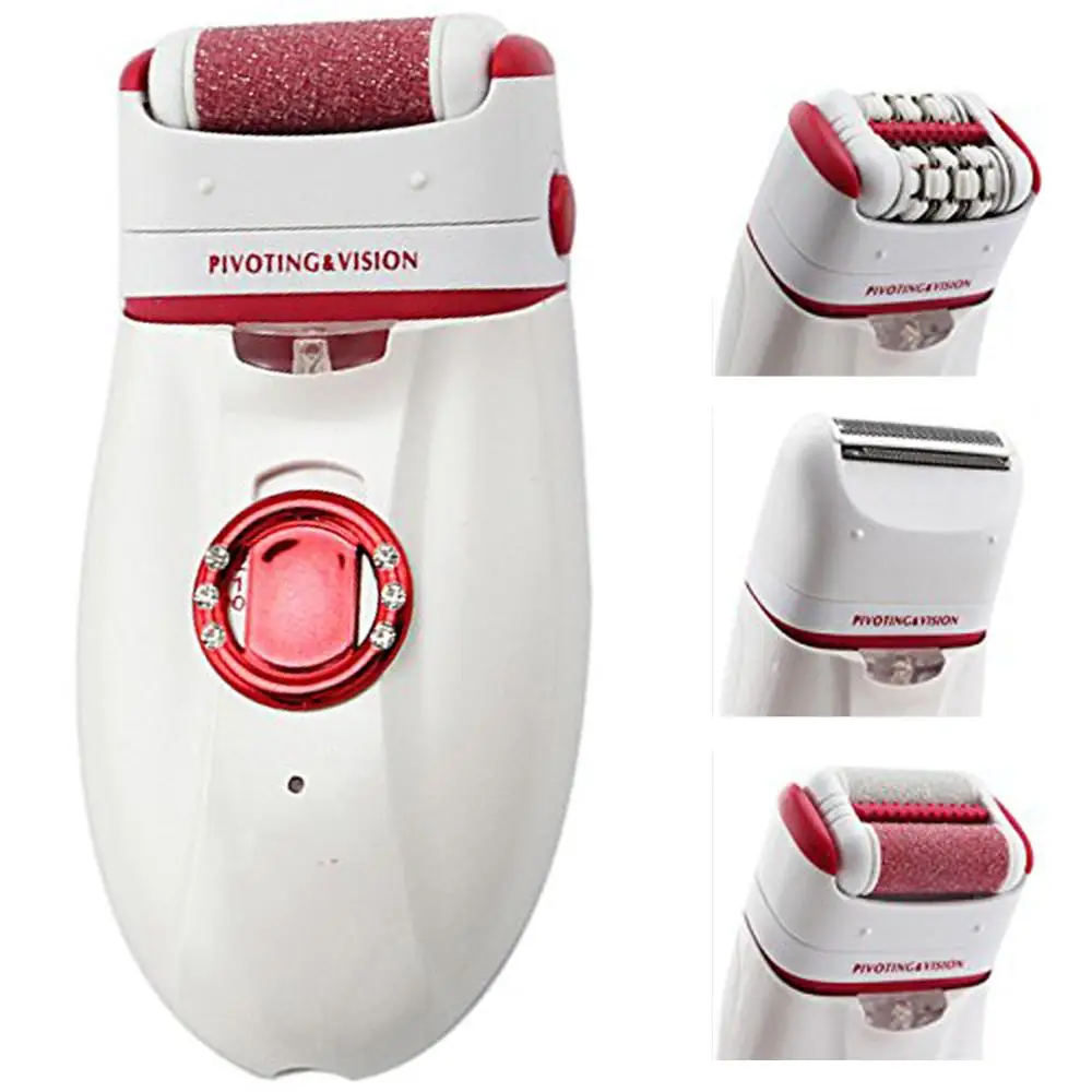 1 x Kemei High Quality 3-IN-1 Professional Electric Body Epilator Callus Remover Smooth Lady's Leg Armpit Shaver For KM-1981
1 x Kemei High Quality 3-IN-1 Professional Electric Body Epilator Callus Remover Smooth Lady's Leg Armpit Shaver For KM-1981