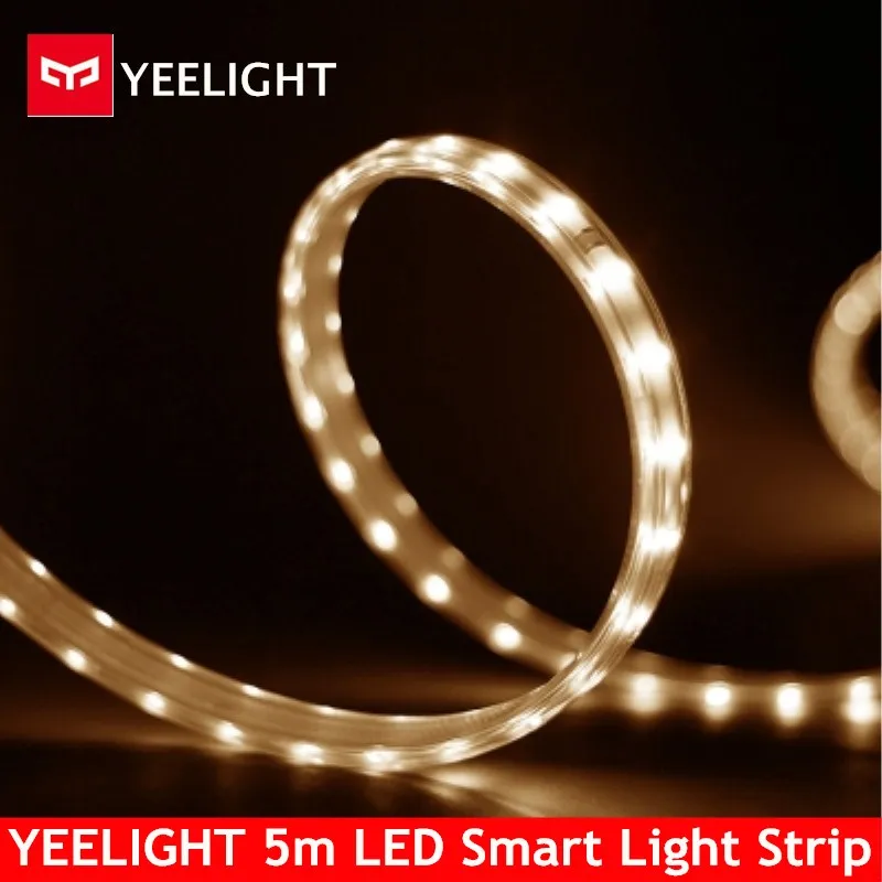 Yeelight 5m Smart LED Light Strip Color Temperature Adjustment APP Bluetooth Voice Control Intelligent Linkage
Yeelight 5m Smart LED Light Strip Color Temperature Adjustment APP Bluetooth Voice Control Intelligent Linkage