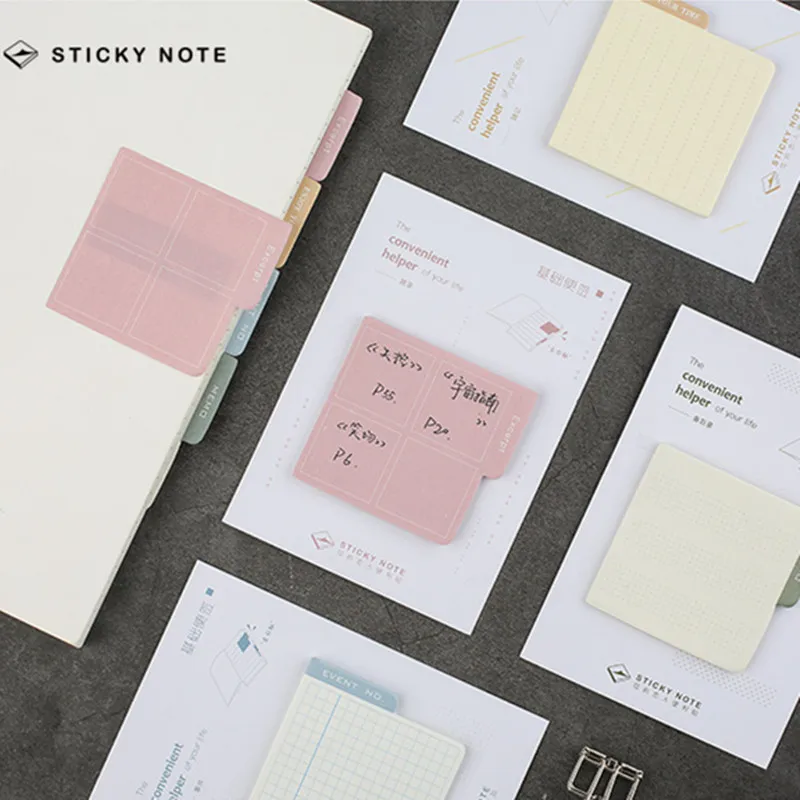 30 Sheets/pad Daily Memo Pads N Times Sticky Notes Index Paper Driver Stickers Self-adhesive Sticky Paper Bookmark
30 Sheets/pad Daily Memo Pads N Times Sticky Notes Index Paper Driver Stickers Self-adhesive Sticky Paper Bookmark