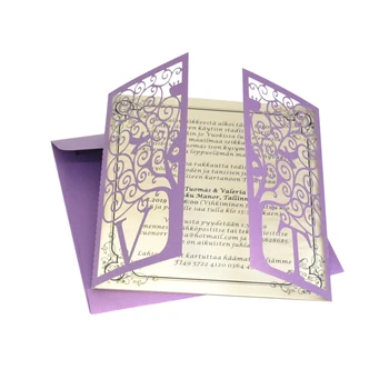 Custom initials laser cut gate wedding card with printed insert card and envelope
Custom initials laser cut gate wedding card with printed insert card and envelope