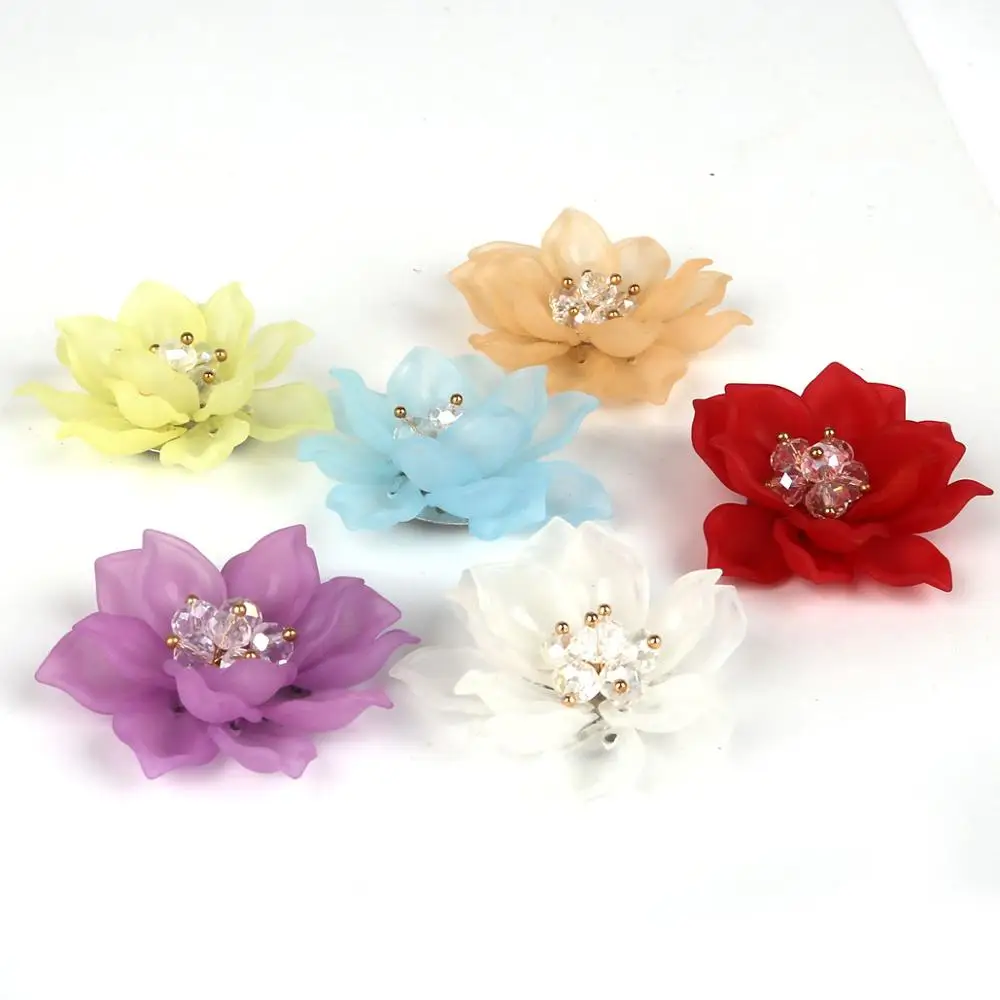 1Pcs Multicolor 5cm Dia Acrylic Flowers Beads With Rhinestone Fit Home furnishing Handmade DIY Garment Beads Accessories
1Pcs Multicolor 5cm Dia Acrylic Flowers Beads With Rhinestone Fit Home furnishing Handmade DIY Garment Beads Accessories