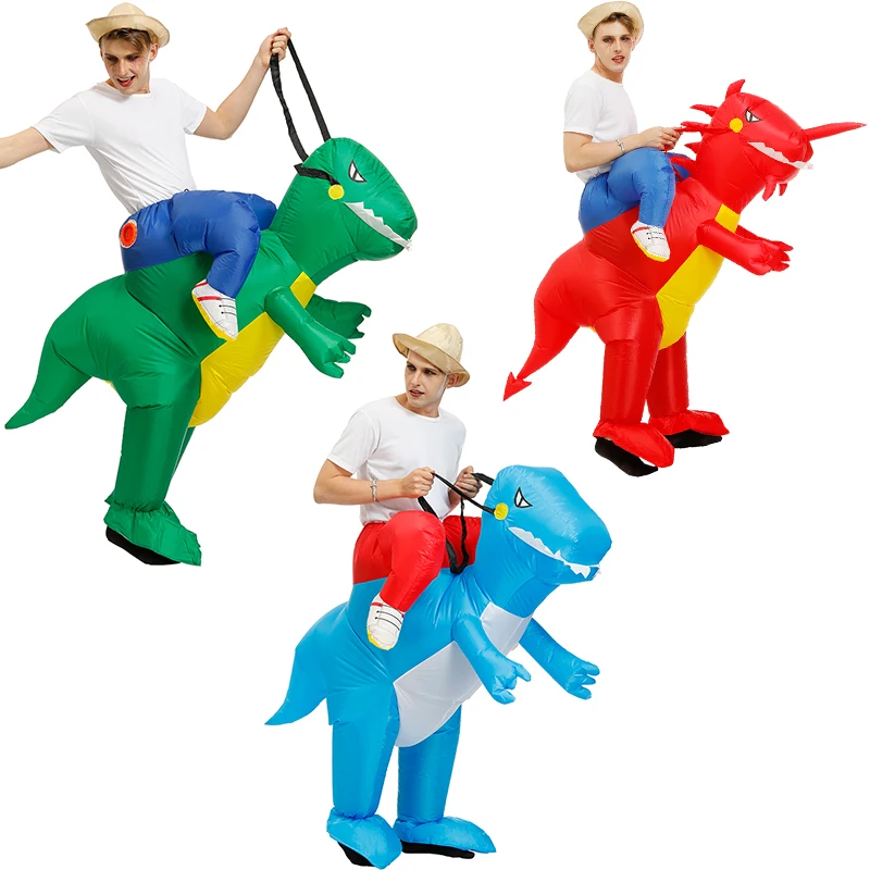 Cosplay Inflatable Dinosaur costume kids cosplay Unicorn T-REX clothing Halloween Costumes For Women men Fantasia Party Jumpsuit
Cosplay Inflatable Dinosaur costume kids cosplay Unicorn T-REX clothing Halloween Costumes For Women men Fantasia Party Jumpsuit