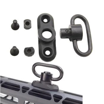 Push Button QD Rifle Sling Mount Adapter KeyMod Slings For Key Mod System And M-LOK Hunting
Push Button QD Rifle Sling Mount Adapter KeyMod Slings For Key Mod System And M-LOK Hunting