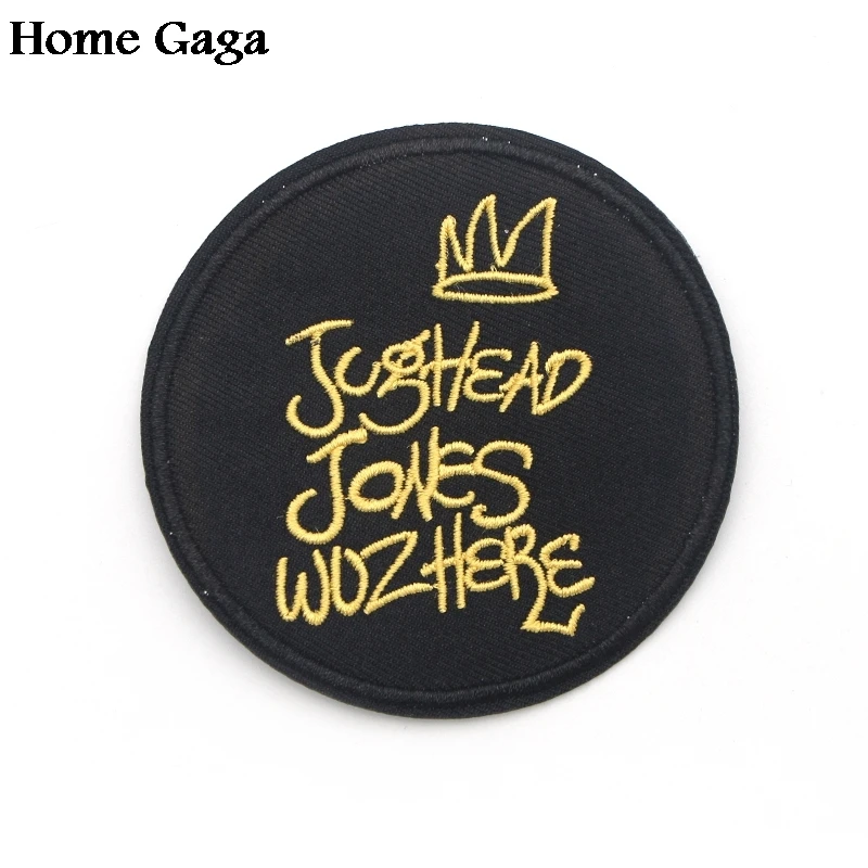 Homegaga Applique patches RIVERDALE Round letter stickers pour bag jersey clothing para jacket clothes iron on sew badges D0191
Homegaga Applique patches RIVERDALE Round letter stickers pour bag jersey clothing para jacket clothes iron on sew badges D0191